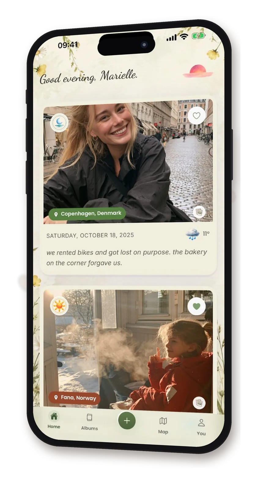 Make a Memory home screen on a black iPhone